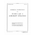 Lycoming Overhaul Instructions AN 02-15CA-3 O-290-1 & 3
